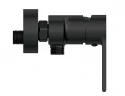 Смеситель для душа Cersanit Brasko Black 63109 Черный матовый латунь на стену