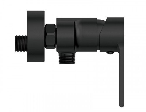 Смеситель для душа Cersanit Brasko Black 63109 Черный матовый латунь на стену