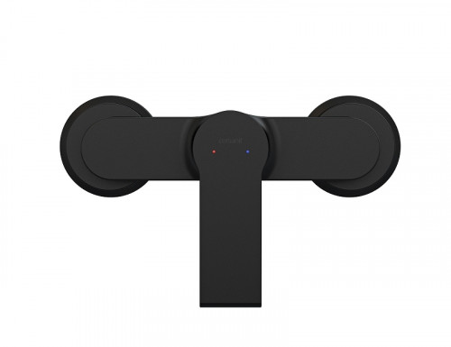 Смеситель для душа Cersanit Brasko Black 63109 Черный матовый латунь на стену