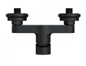 Смеситель для душа Cersanit Brasko Black 63109 Черный матовый латунь на стену