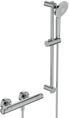 Смеситель для душа Ideal Standard Ceratherm T25 A7203AA с термостатом цвет Хром