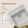 Кухонная мойка Domaci Римини 46 DG 50-46-650 цвет Белый