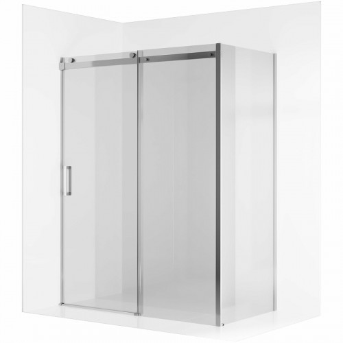 Душевая стенка Ambassador Benefit 80 80HX профиль Хром стекло прозрачное