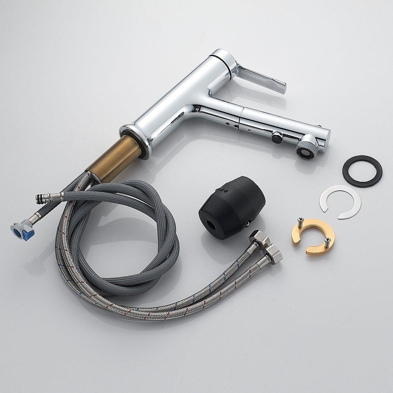 Смеситель для раковины Raffine F281 цвет Хром