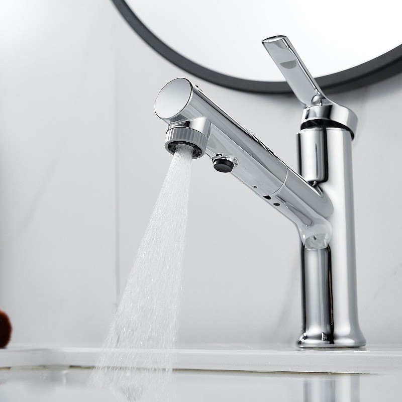 Смеситель для раковины Raffine F281 цвет Хром