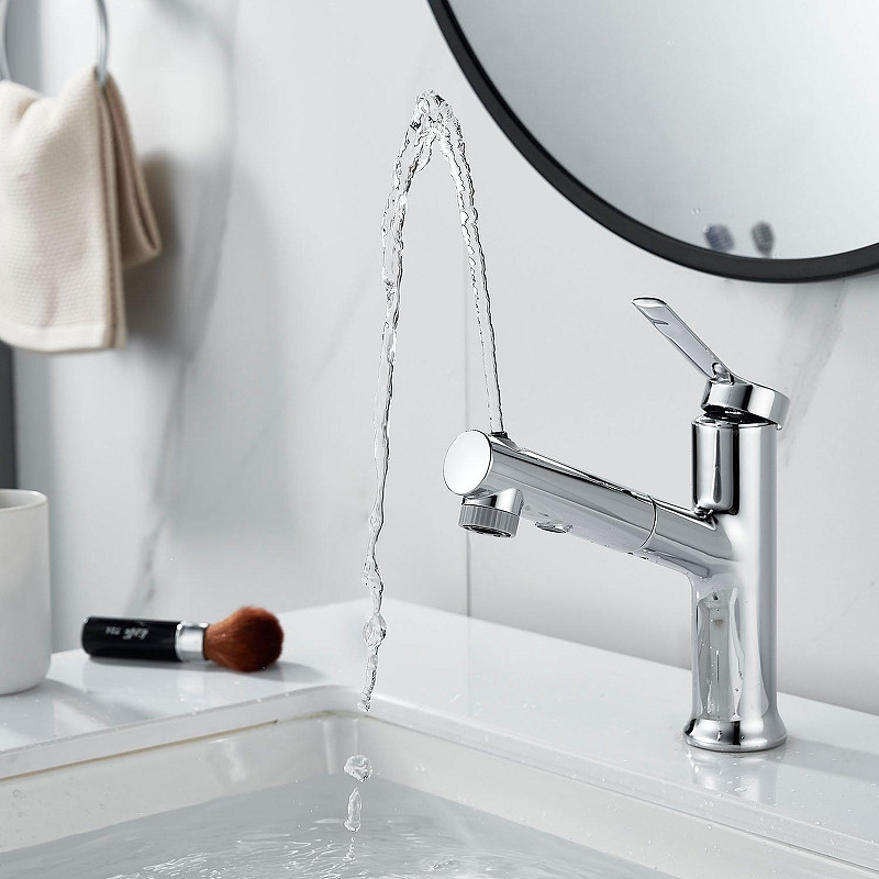 Смеситель для раковины Raffine F281 цвет Хром