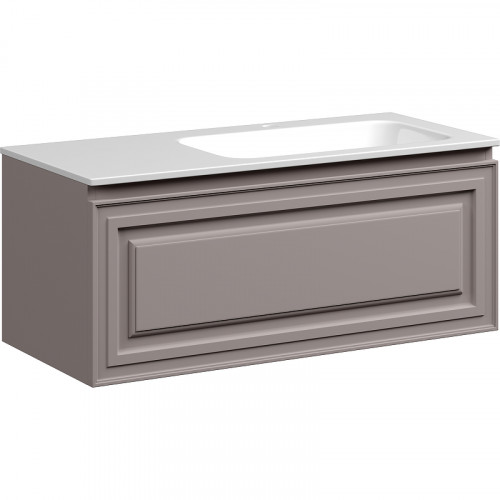 Тумба под раковину Sancos Very 100 R VR100RSM подвесная Doha Soft МДФ / ЛДСП
