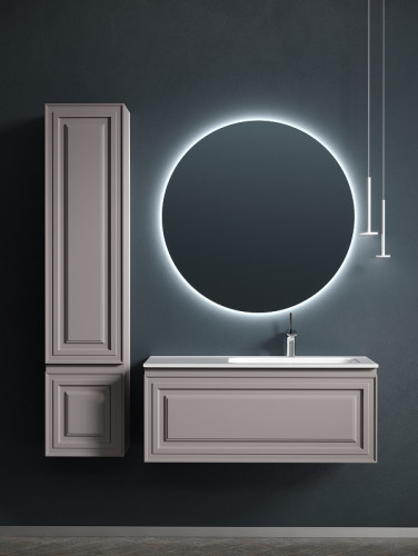 Тумба под раковину Sancos Very 100 R VR100RSM подвесная Doha Soft МДФ / ЛДСП