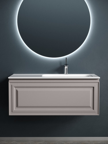 Тумба под раковину Sancos Very 100 R VR100RSM подвесная Doha Soft МДФ / ЛДСП