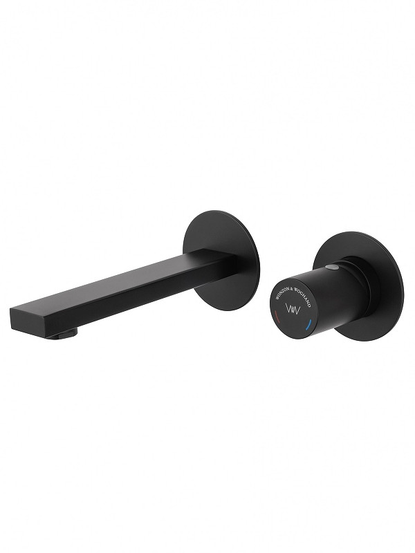 Смеситель для раковины Wonzon & Woghand WW-105-MB цвет Черный матовый