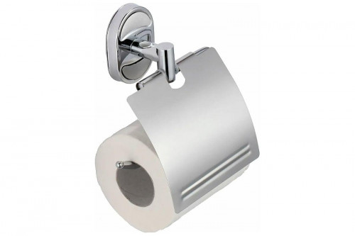 Держатель туалетной бумаги Ekko E1903 с крышкой цвет Хром