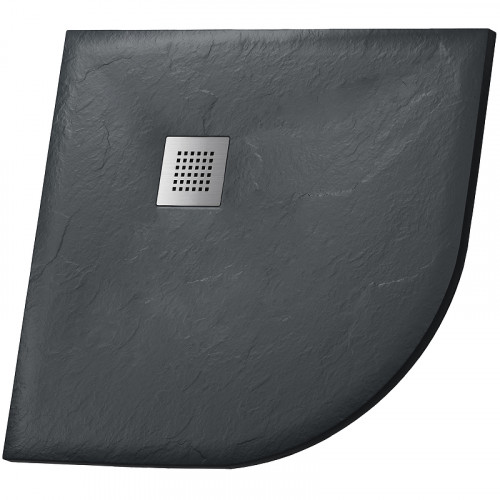 Душевой поддон из искусственного камня Grossman Strong 100x100 GR-S2100100 Графит