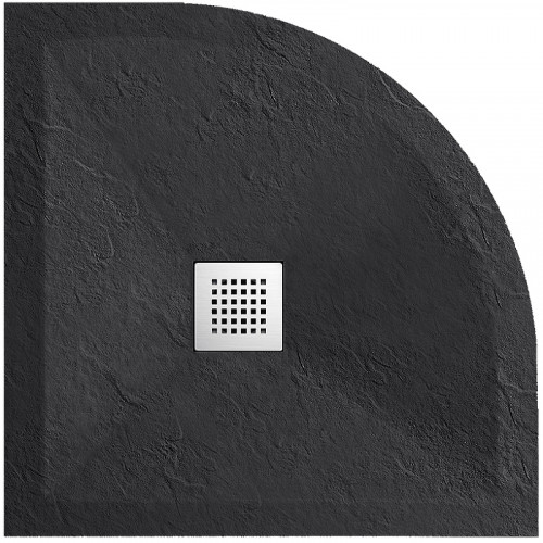 Душевой поддон из искусственного камня Grossman Strong 100x100 GR-S2100100 Графит