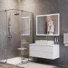 Зеркало Bond Cube 100x80 M44ZE-10080 с подсветкой с сенсорным выключателем стекло