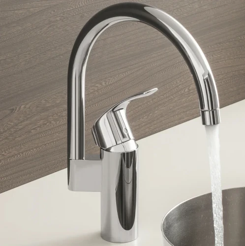 Смеситель для кухни Grohe Eurosmart New 33202002 Хром латунь
