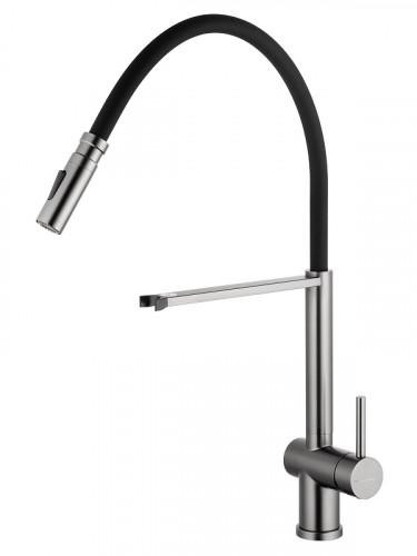 Смеситель для кухни Wonzon &amp; Woghand WW-88438003-BGM цвет Темный графит