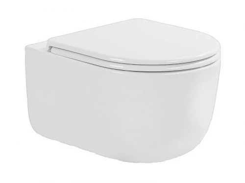 Унитаз Charus Torre Bianca EWC700-129W Elmo Rimless Tornado подвесной цвет Белый с сиденьем Микролифт