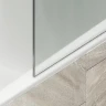 Шторка на ванну Maybah Glass MGV-93-2ш 700x1400 в широком профиле Бронза стекло сатиновое
