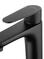 Смеситель для раковины Wonzon &amp; Woghand Alfa WW-A40232-MB цвет Черный матовый