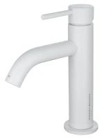 Смеситель для раковины Wonzon & Woghand WW-H1061-MW цвет Белый матовый