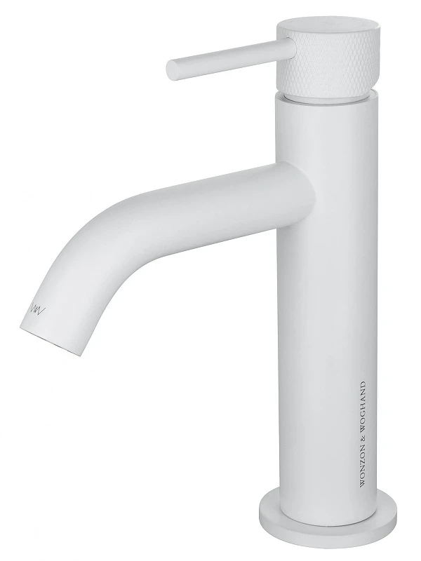 Смеситель для раковины Wonzon & Woghand WW-H1061-MW цвет Белый матовый