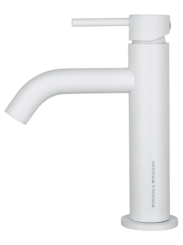 Смеситель для раковины Wonzon & Woghand WW-H1061-MW цвет Белый матовый