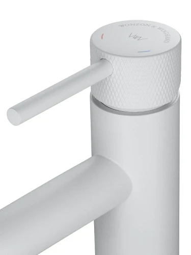 Смеситель для раковины Wonzon & Woghand WW-H1061-MW цвет Белый матовый
