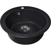 Кухонная мойка Reflection Core 50 RX1350СL Уголь искусственный камень (литьевой мрамор) встраиваемый