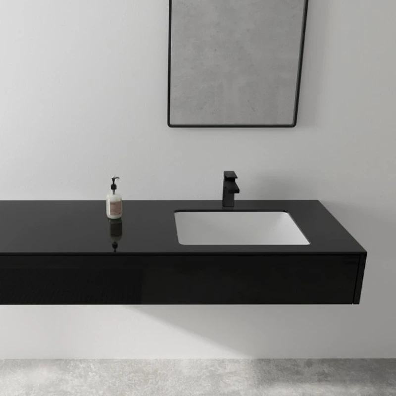 Смеситель для раковины Hansgrohe Vernis Shape 71561670 Черный матовый латунь