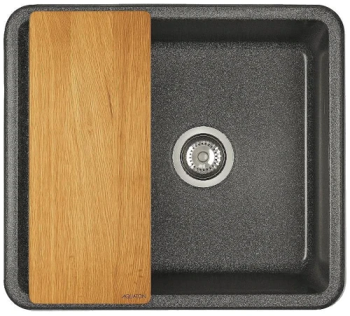 Кухонная мойка Aquaton Беллис 57 1A724932BS210 Графит