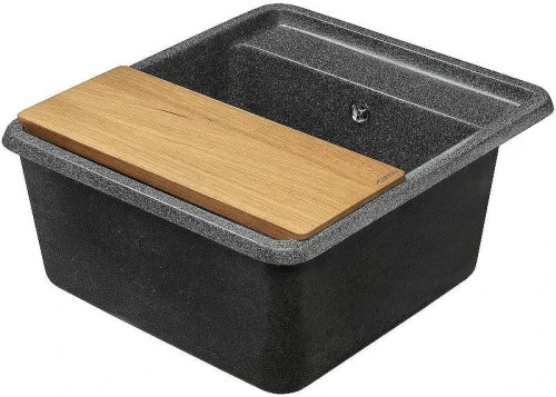 Кухонная мойка Aquaton Беллис 57 1A724932BS210 Графит