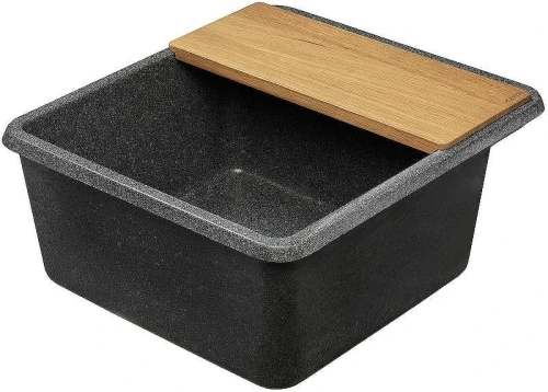 Кухонная мойка Aquaton Беллис 57 1A724932BS210 Графит