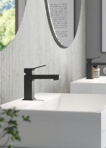 Смеситель для раковины Bossini Aki Z00707.073 Черный матовый латунь