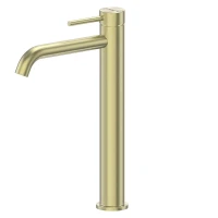 Смеситель для раковины Abber Wasser Kreis 316 AF8111BG-L цвет Золото брашированное