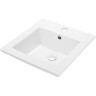Раковина Orange 41 B03-410W Белая фарфор полувстраиваемая