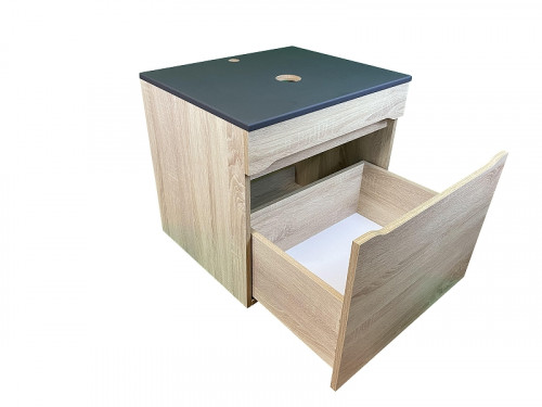 Тумба под раковину Sintesi 80 STL.W7817 подвесная цвет Дуб сонома