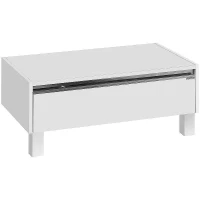Тумба Aquaton Капри 80 1A231103KP010 Белая глянцевая