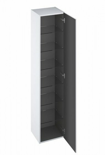 Шкаф пенал Ravak Comfort 35 X000001383 подвесной Белый глянец МДФ / ЛДСП