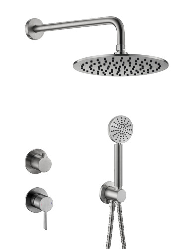 Душевая система Benesque Lumiere 21015002 цвет Никель брашированный