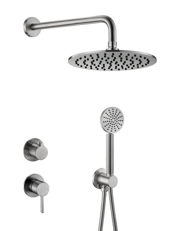 Душевая система Benesque Lumiere 21015002 цвет Никель брашированный