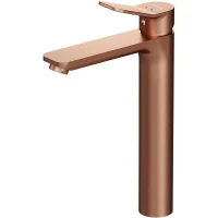 Смеситель для раковины AM.PM X-Joy F85A92044 Розовое золото латунь