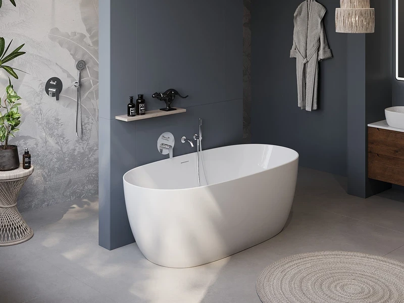 Акриловая ванна BelBagno 170x80 BB415-1700-800 без гидромассажа