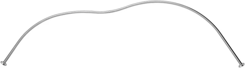 Карниз для ванны Aquanet Bellona 165х165 152669 цвет Хром