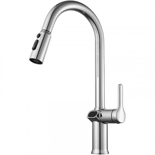 Смеситель для кухни ESKO Kitchen K15 LED Хром латунь