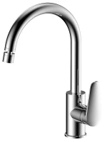 Смеситель для кухни Voda Splash SPL519flex цвет Хром