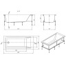 Акриловая ванна Roca Easy 180x80 248618000 без гидромассажа