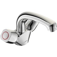 Смеситель для раковины Vidima Iskar BA166AA Хром на столешницу