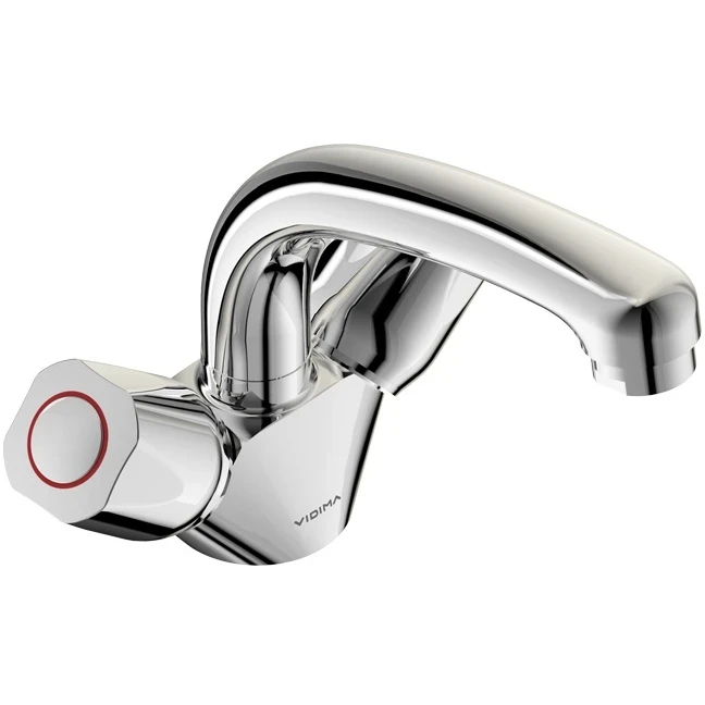 Смеситель для раковины Vidima Iskar BA166AA Хром на столешницу