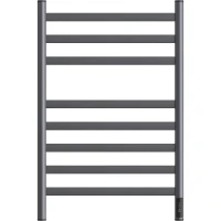 Электрический полотенцесушитель Point Селена PN16858GR П8 500x800 диммер справа Графит премиум