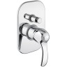 Смеситель для душа Webert Aurora AU860101015 Хром встраиваемый